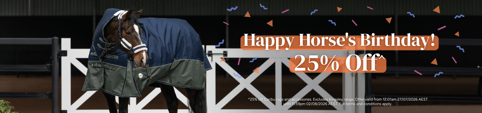 Happy Horse's Birthday! 25% Off