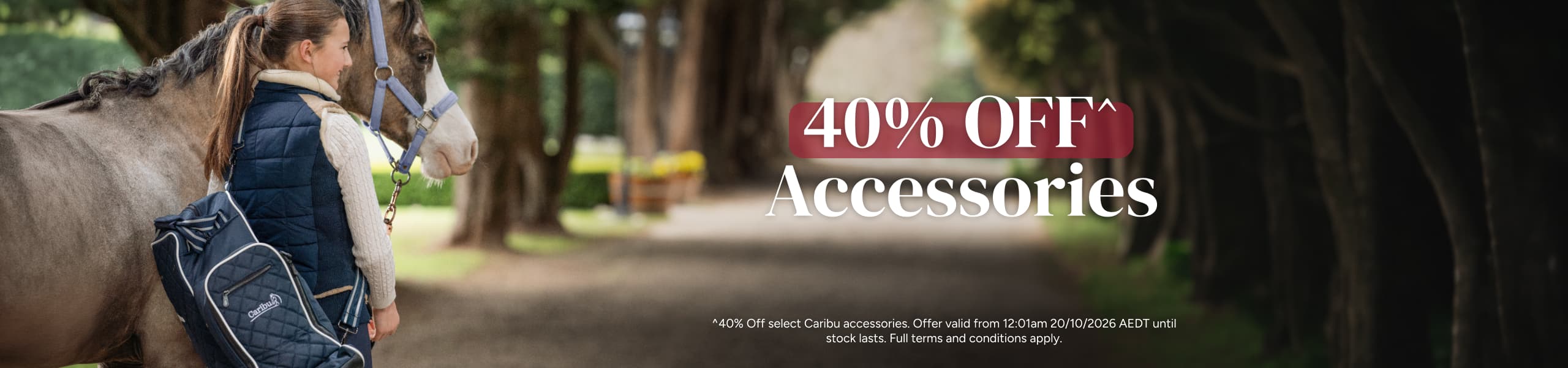 40% Off Clearance Accessories