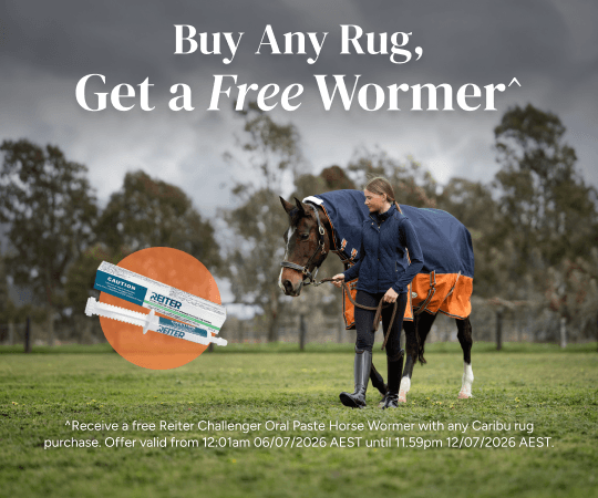 Buy any rug, get a free wormer