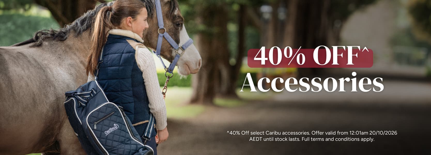 40% Off Clearance Accessories